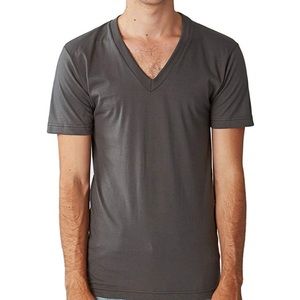 American apparel (old version) slate v-neck